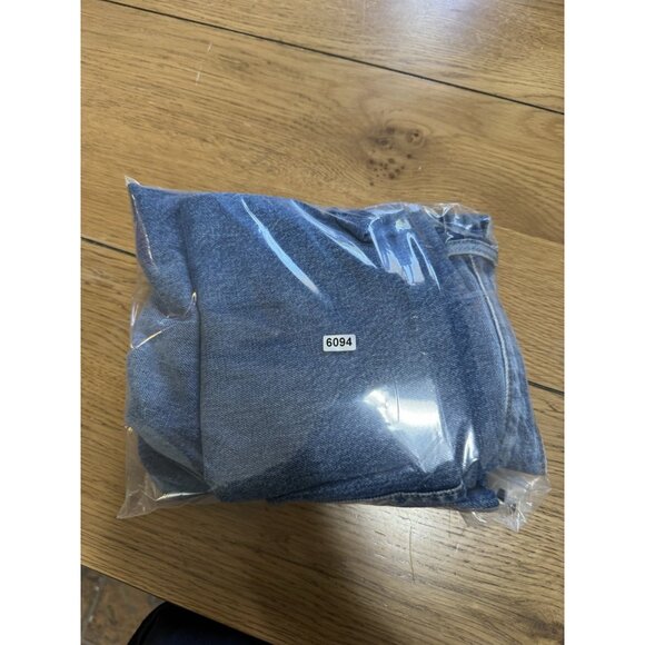 Boyish The Charley Crop Jeans Size Size 29 Trapeze Recycled Denim Buttons Boho - Picture 14 of 14